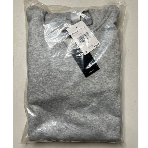Adidas Men's Hoodie, Grey White Pullover Sweatshirt HR8491, Size Small - Picture 3 of 6